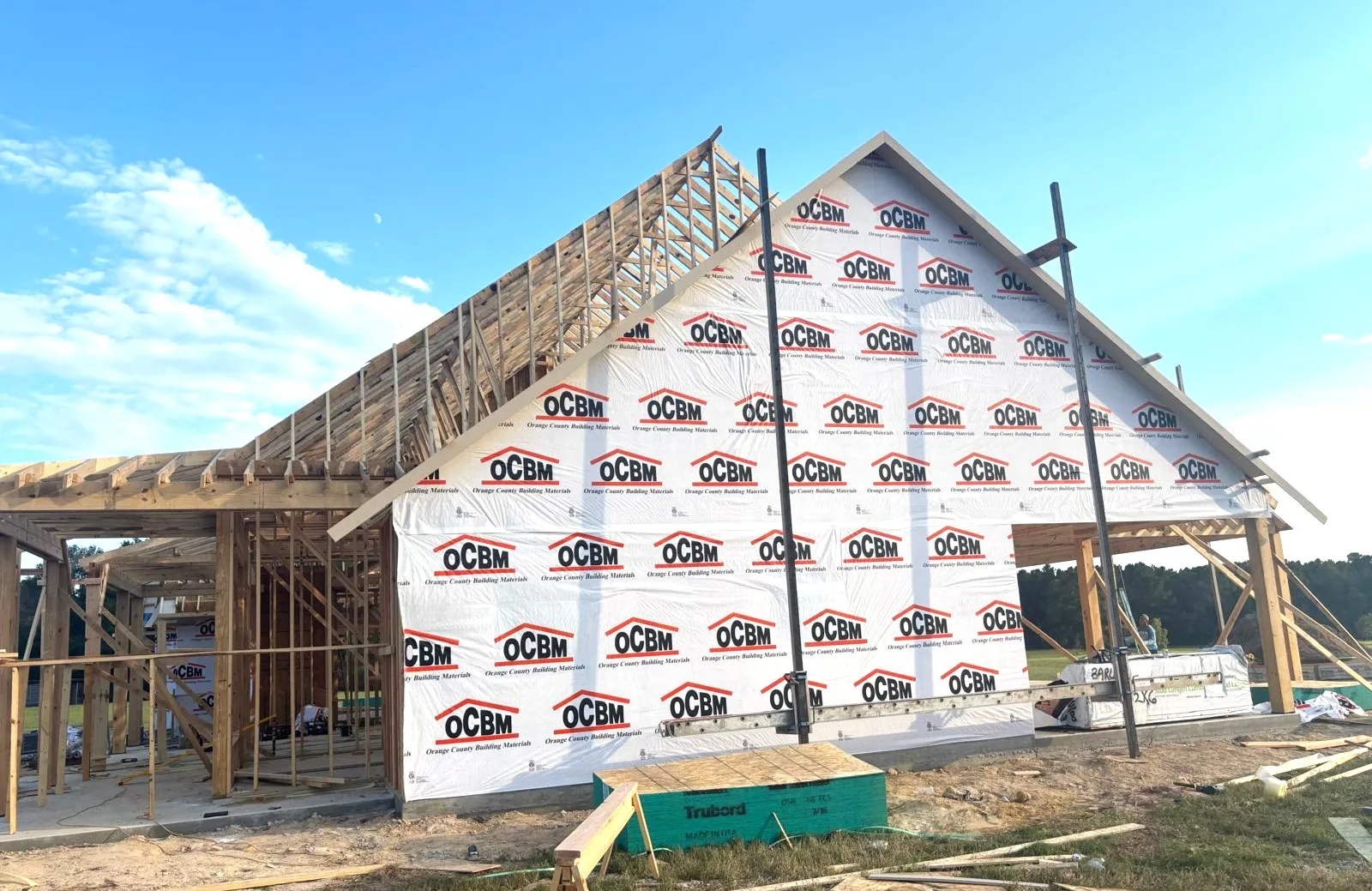Structural framing by Drakon Builders