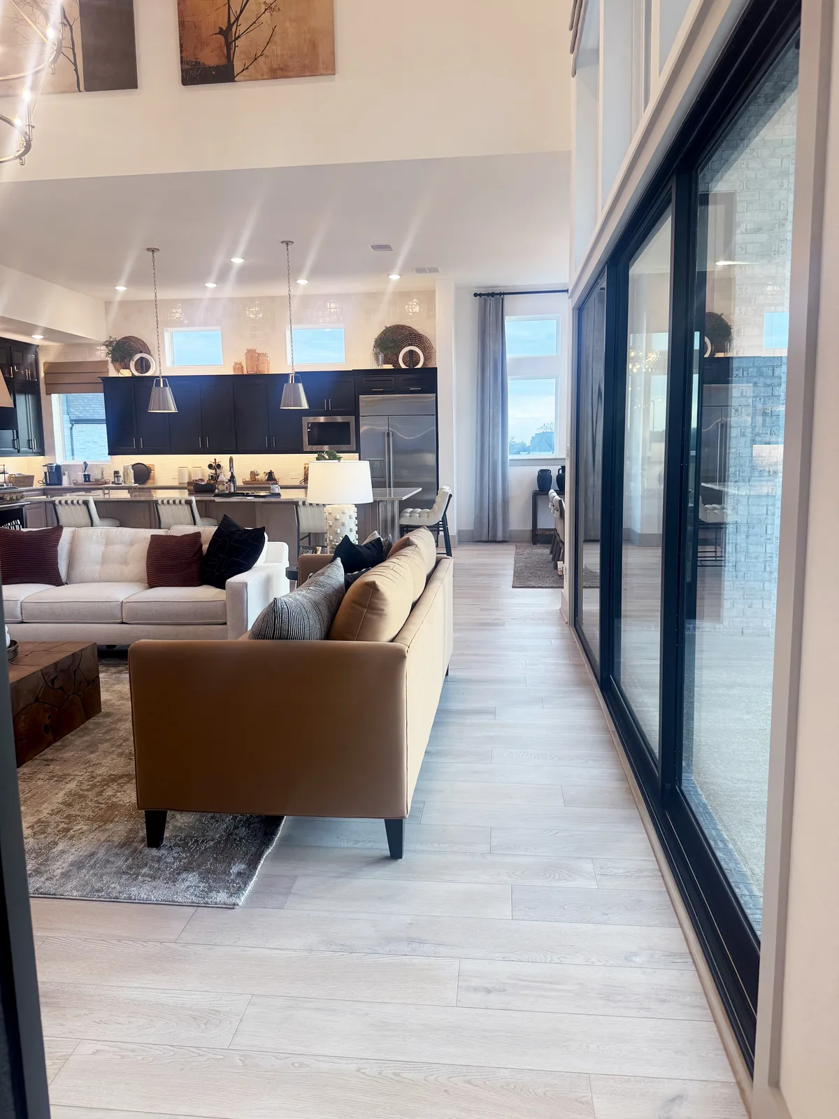 Finished interior by Drakon Builders
