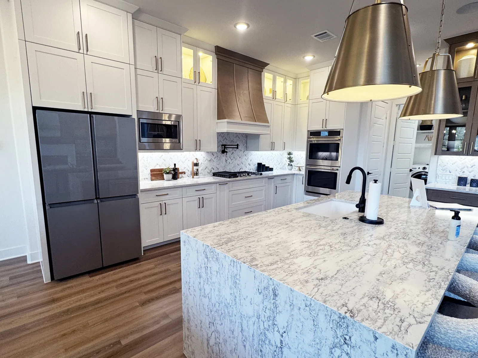 Custom kitchen remodel by Drakon Builders