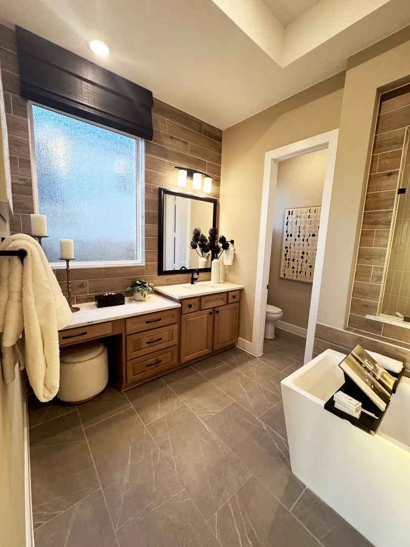 Bathroom remodel by Drakon Builders